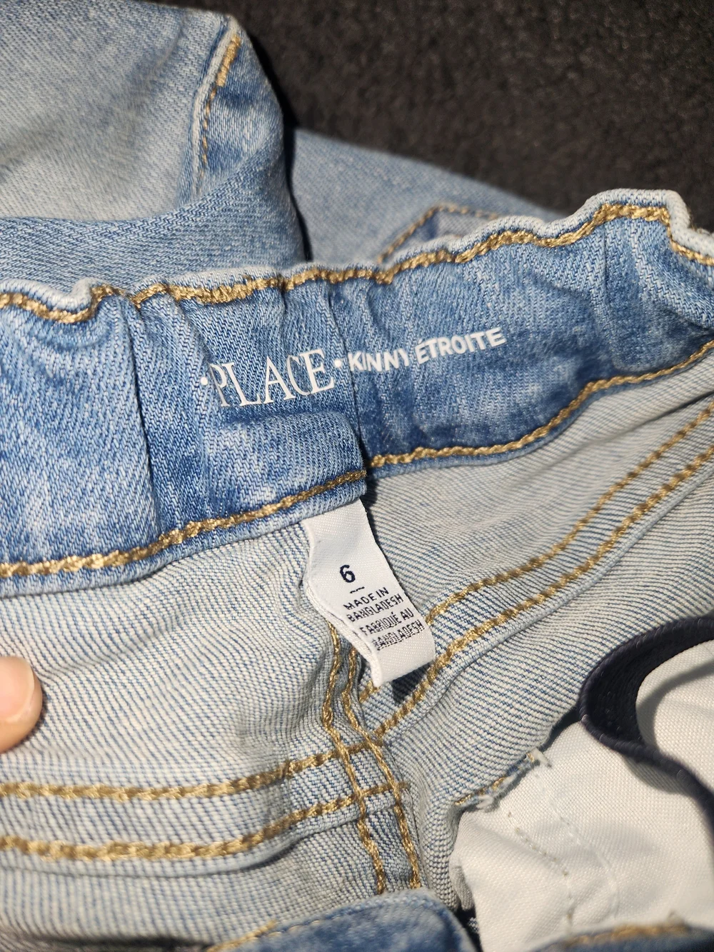 The Children's Place Light Blue and Black Boys Skinny Jeans - 2 Pack